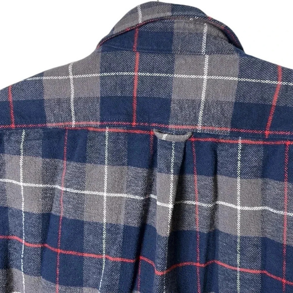Jachs New York Flannel shirt ,men XXL, Blue ,large checkered, warm, button front - Picture 5 of 16